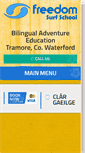 Mobile Screenshot of freedomsurfschool.com